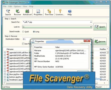 File scavenger 4.3 license key generator